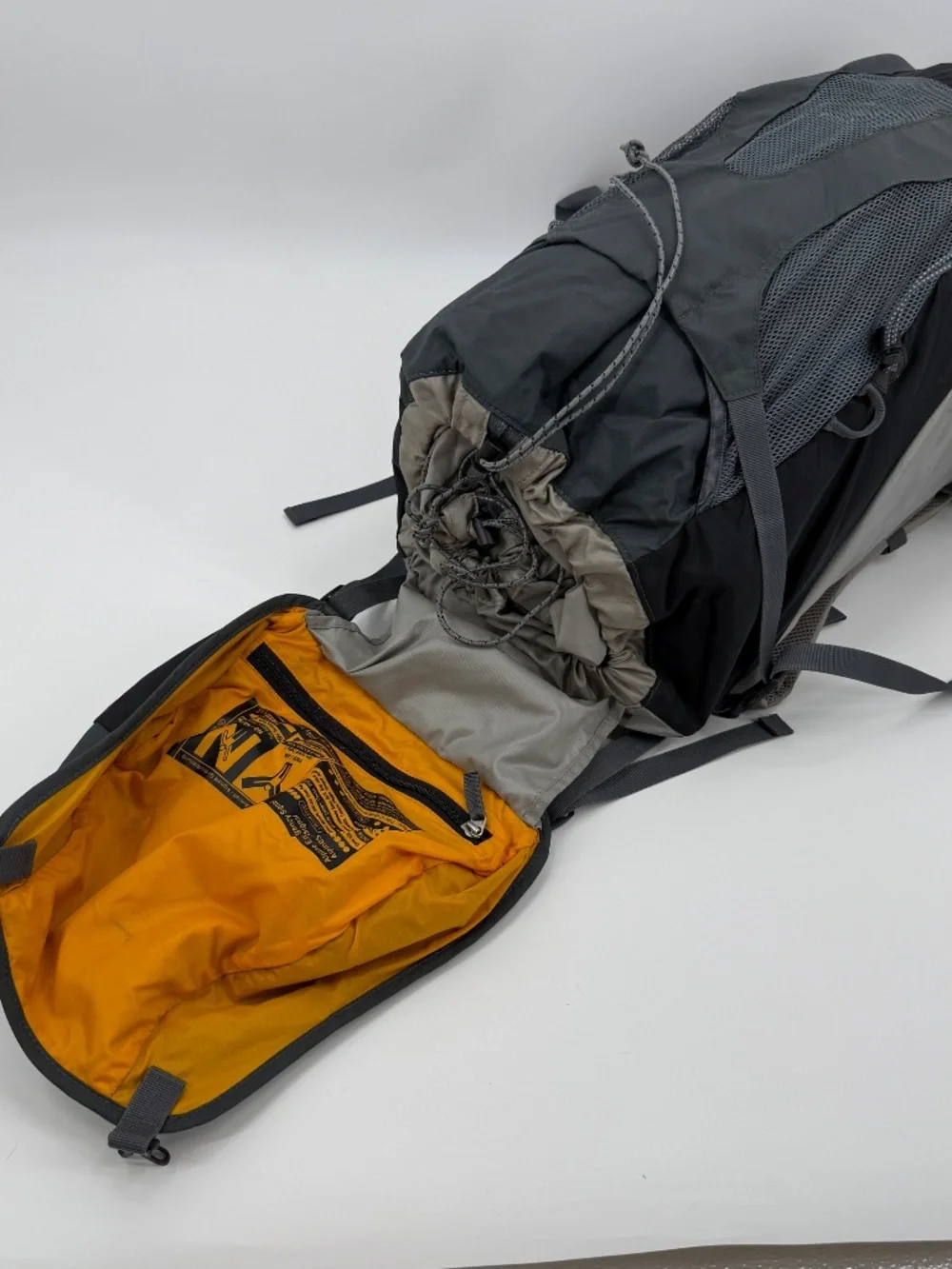 Deuter ACT Zero 60L + 10L Aircontact Backpacking Pack Gray Black Hiking Rucksack